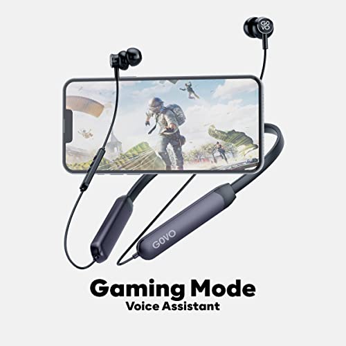 GOVO GOKIXX 952 Bluetooth Neckband, 106 Hours Battery (Space Grey) GOVO GOKIXX 952 Bluetooth Neckband, 106 Hours Battery (Space Grey)