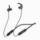 GOVO GOKIXX 400 Bluetooth in Ear Earphones with HD Mic Wireless Neckband, 9H Playtime (Platinum Black)