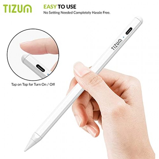 Tizum 2nd Gen Stylus for Apple iPad & Touchscreen Devices