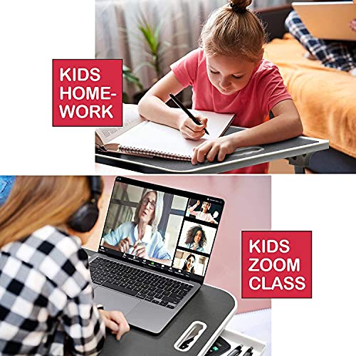 Tarkan Portable Folding Laptop Desk for Bed, Lapdesk with Handle, Drawer, Cup & Mobile/Tablet Holder for Study, Eating, Work (Green) Tarkan Portable Folding Laptop Desk for Bed, Lapdesk with Handle, Drawer, Cup & Mobile/Tablet Holder for Study, Eating, Work (Green)