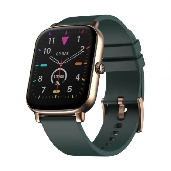 Noise ColorFit Icon Buzz Bluetooth Calling Smart Watch Olive Gold)