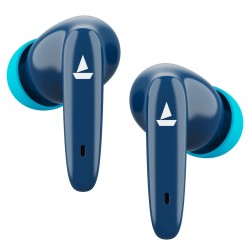 boAt Airdopes 181 in-Ear True Wireless Earbuds with ENx Tech, Beast Mode (Bold Blue)