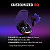 Wings Phantom 105 Wireless in Ear Earbuds with Mic (Black)