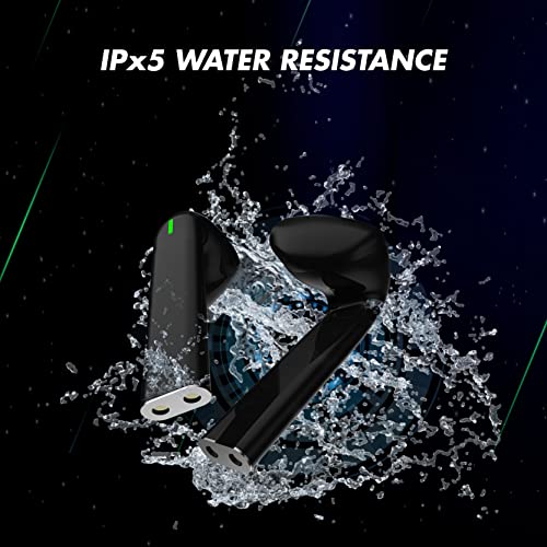 Wings Newly Launched Phantom 100 Gaming TWS Earbuds with 13 mm HD BASS Drivers, ENC Clarity, 40 Hours Playtime black Wings Newly Launched Phantom 100 Gaming TWS Earbuds with 13 mm HD BASS Drivers, ENC Clarity, 40 Hours Playtime black