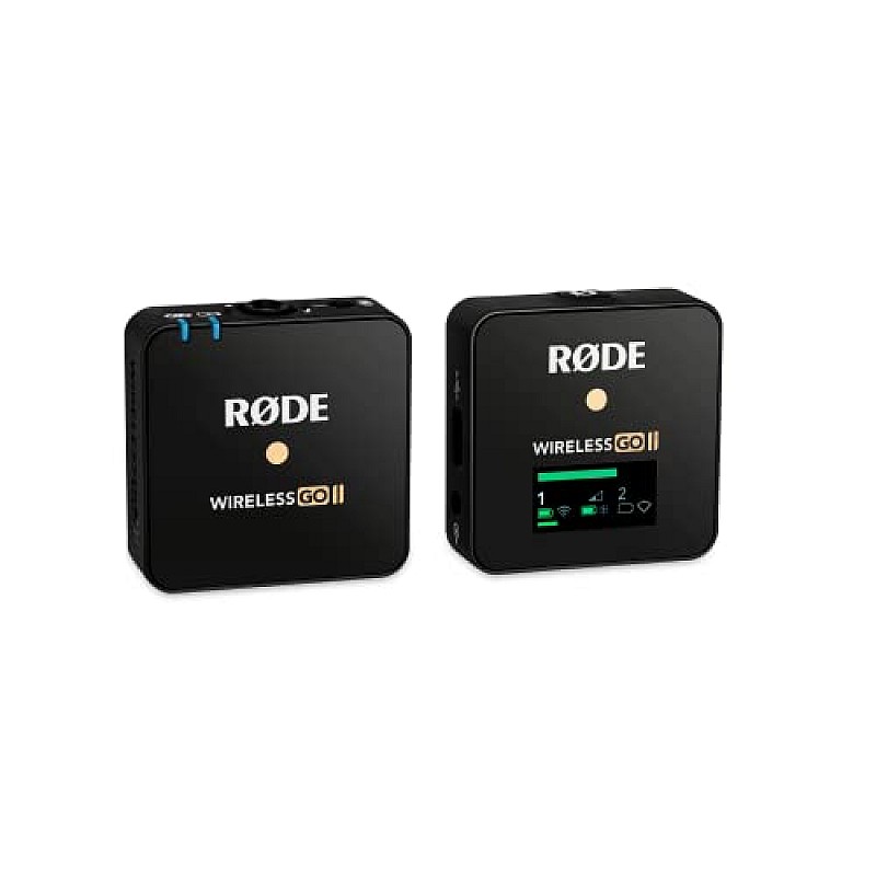 Rode Wireless GO II Single Channel Wireless Microphone System, Black (Model Number : Wireless Go II Single)