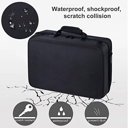 New World Storage Bag for PS5 Waterproof Shoulder Bag Black New World Storage Bag for PS5 Waterproof Shoulder Bag Black