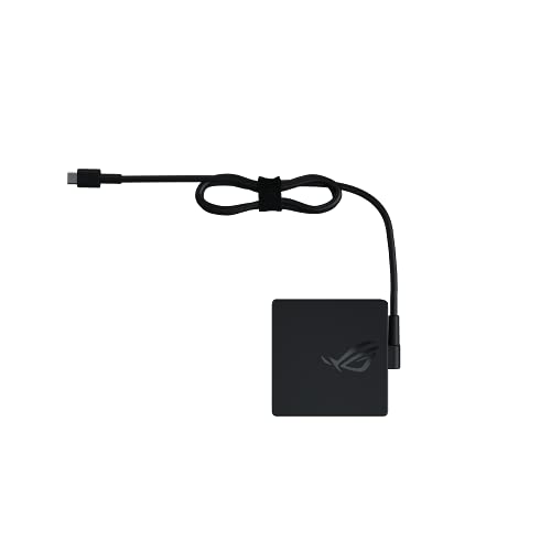 ASUS ROG AC100-00 100W USB Type-C Adapter/Charger for Laptops, Black