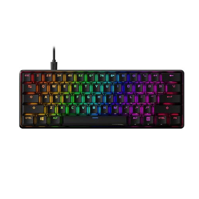 HyperX Alloy Origins 60 - USB-C Mechanical Gaming Keyboard, RGB Led Backlit 