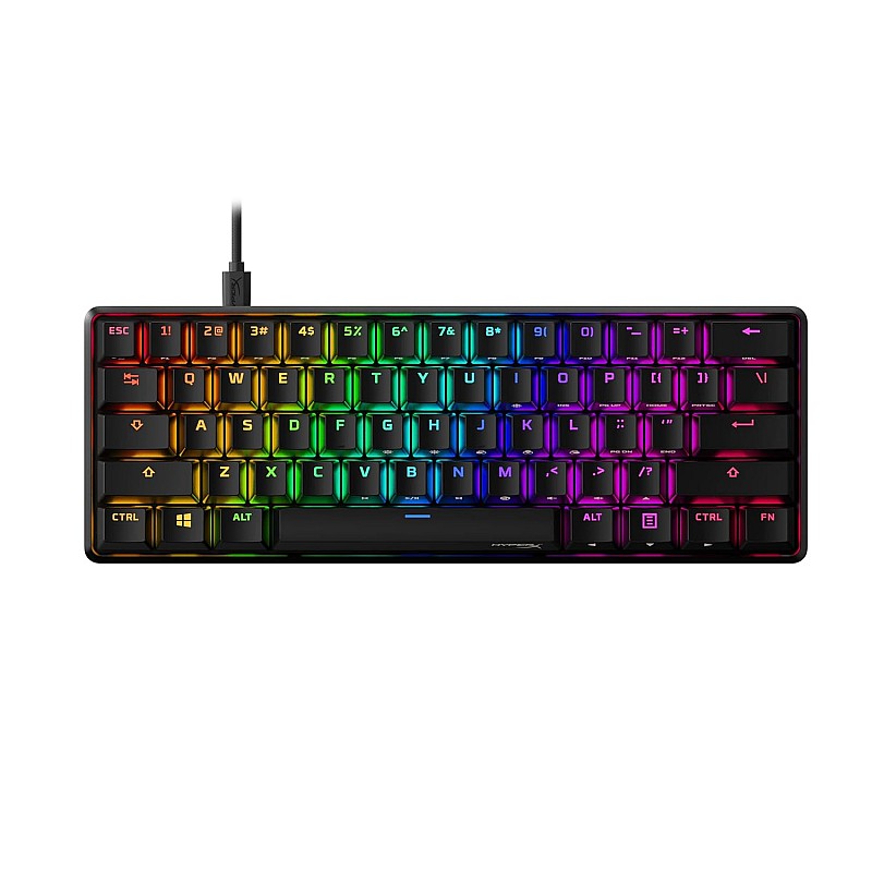 HyperX Alloy Origins 60 - USB-C Mechanical Gaming Keyboard, RGB Led Backlit 