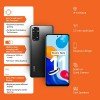 Redmi Note 11 Space Black 4GB RAM 64GB Storage 90Hz FHD AMOLED Display Qualcomm Snapdragon 680-6nm