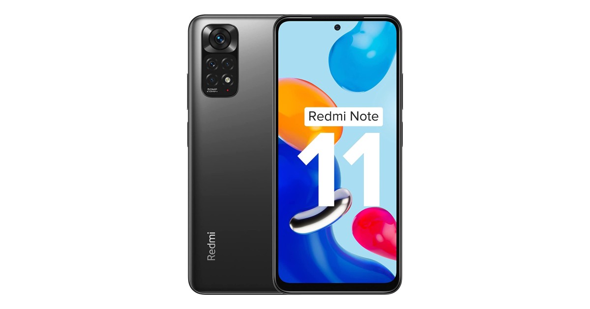 Redmi Note 11 Space Black 4GB RAM 64GB Storage 90Hz FHD AMOLED