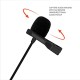 JBL Commercial CSLM10 Auxiliary Omnidirectional Lavalier Microphone For Content Creation, Vlogging & Voiceover (Black)