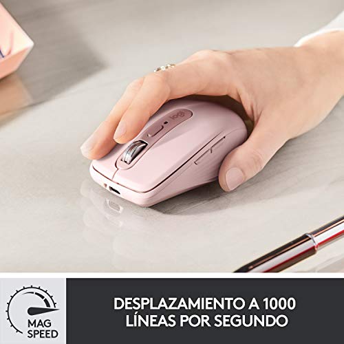 Logitech MX Anywhere 3 Compact Performance Mouse Wireless, 4000DPI Sensor, USB-C, Bluetooth,- Graphite Logitech MX Anywhere 3 Compact Performance Mouse Wireless, 4000DPI Sensor, USB-C, Bluetooth,- Graphite
