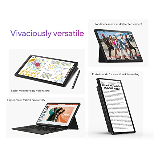 ASUS VivoBook 13 Slate Intel Pentium Silver N6000, 13.3 inches FHD OLED Touch 2-in-1 Laptop (4GB/128GB eMMC/Office 2021/Windows 11 Home/Black) ASUS VivoBook 13 Slate Intel Pentium Silver N6000, 13.3 inches FHD OLED Touch 2-in-1 Laptop (4GB/128GB eMMC/Office 2021/Windows 11 Home/Black)