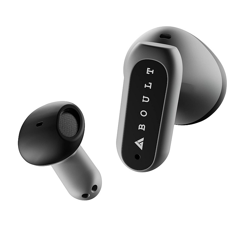 Boult Audio Airbass Z1 TWS Lightweight Bluetooth Truly Wireless in Ear Earbuds with Mic (Grey)