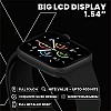 FLiX (Beetel) S12 Pro Talkon Smart Watch Bluetooth Calling,1.54" Black