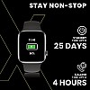 FLiX (Beetel) S12 Pro Talkon Smart Watch Bluetooth Calling,1.54" Black