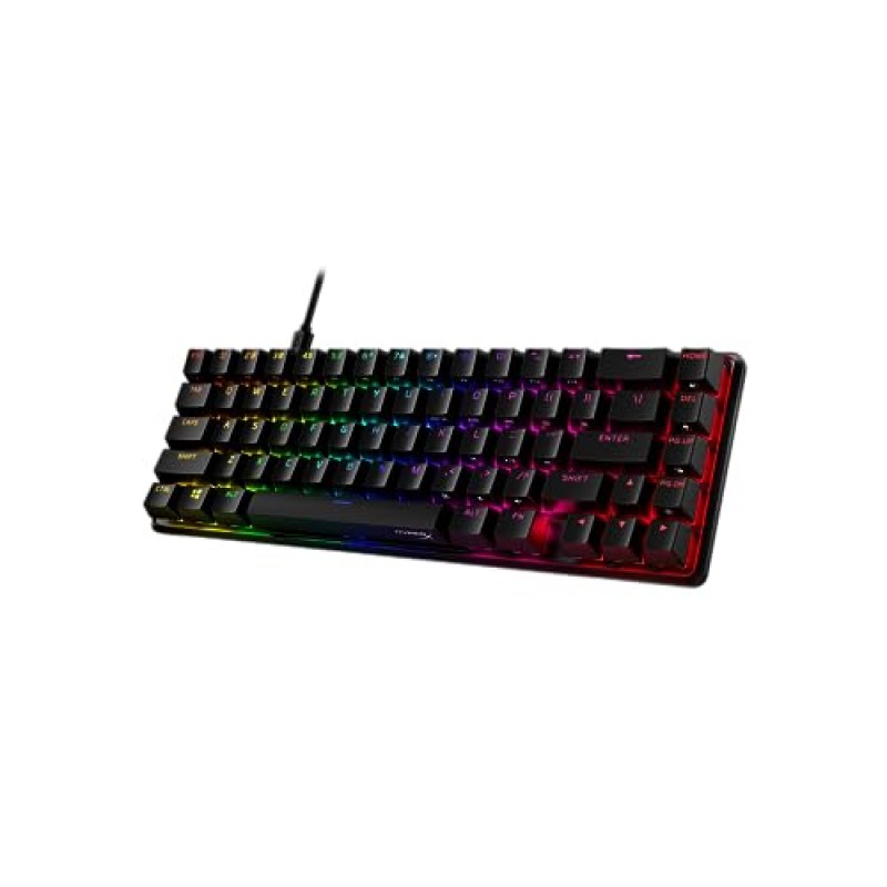 HyperX Alloy Origins 65 Mechanical Gaming Keyboard Aqua Switch Black