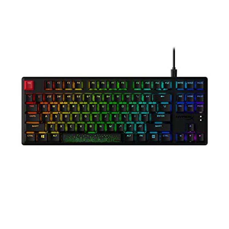 HyperX Alloy Origins 65 Mechanical Gaming Keyboard Aqua Switch Black