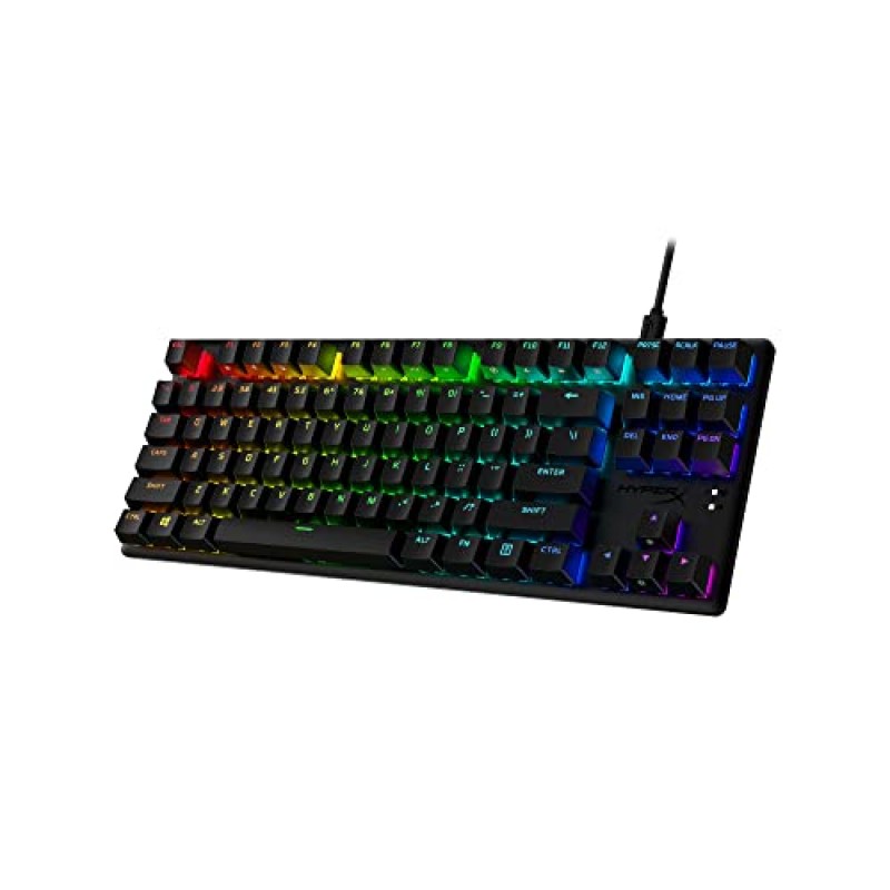 HyperX Alloy Origins 65 Mechanical Gaming Keyboard Aqua Switch Black