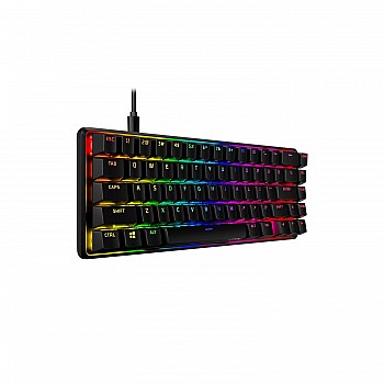 HyperX Alloy Origins 65 Mechanical Gaming Keyboard Aqua Switch Black