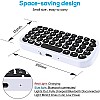 New World Wireless Controller Keyboard for PS5 White