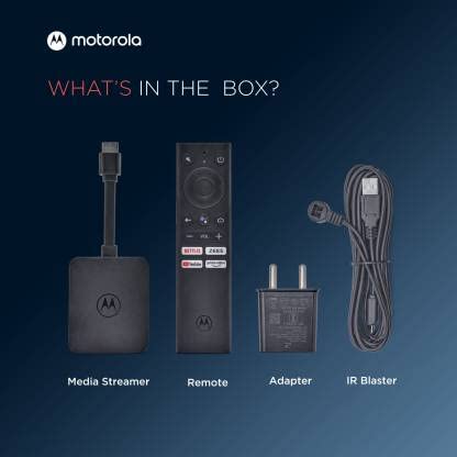 Motorola DVM4KA01 Media Streaming Device (Black) Motorola DVM4KA01 Media Streaming Device (Black)