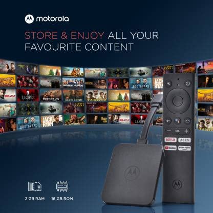 Motorola DVM4KA01 Media Streaming Device (Black) Motorola DVM4KA01 Media Streaming Device (Black)