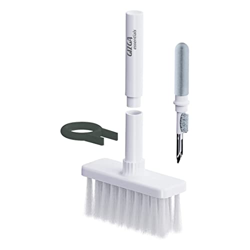Gizga Essentials Earphone Earpod Cleaning Pen for Earbuds Wireless Earphones 5-in-1 Multifunctional Cleaning Kit White Gizga Essentials Earphone Earpod Cleaning Pen for Earbuds Wireless Earphones 5-in-1 Multifunctional Cleaning Kit White