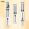 Gizga Essentials Earphone Earpod Cleaning Pen for Earbuds Wireless Earphones 5-in-1 Multifunctional Cleaning Kit White