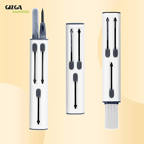 Gizga Essentials Earphone Earpod Cleaning Pen for Earbuds Wireless Earphones 5-in-1 Multifunctional Cleaning Kit White Gizga Essentials Earphone Earpod Cleaning Pen for Earbuds Wireless Earphones 5-in-1 Multifunctional Cleaning Kit White