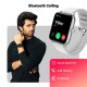 Fire-Boltt Ninja Calling 1.69" Bluetooth Calling Smart Watch, Dial Pad, Speaker, AI Voice Assistant with 450 NITS Peak Brightness (Silver)