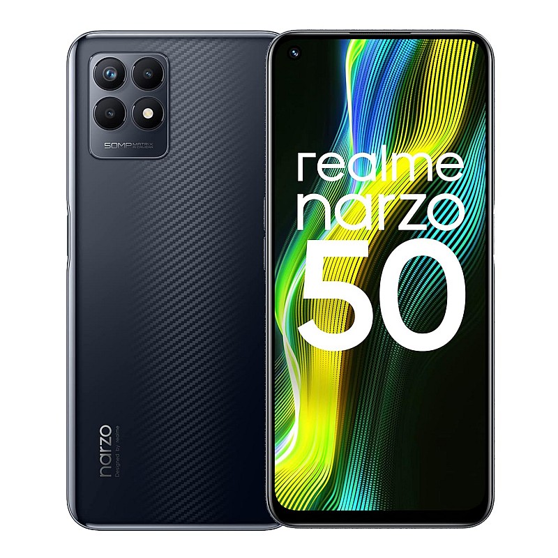 Realme Narzo 50 (Speed Black, 6GB RAM 128GB Storage) Refurbished