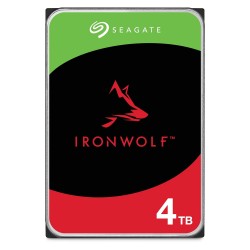 Seagate IronWolf 4TB NAS Internal Hard Drive HDD CMR 3.5 Inch SATA 6Gb/s 5400 RPM 256MB Cache (ST4000VN006)