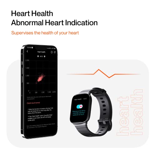 Ambrane Edge Smartwatch with 500 Nits Brightness (4.2cm) Full-Touch LucidDisplay (Raven Black) Ambrane Edge Smartwatch with 500 Nits Brightness (4.2cm) Full-Touch LucidDisplay (Raven Black)