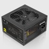 ZEBRONICS Gaming 450W High Efficiency Power Supply, 4X SATA, 120mm Silent Fan, 2X PCIe, Sleeved Cable - PGP450W