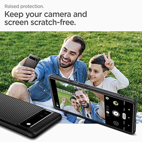 Spigen Liquid Air Back Cover Compatible for Google Pixel 6a (TPU Matte Black) Spigen Liquid Air Back Cover Compatible for Google Pixel 6a (TPU Matte Black)