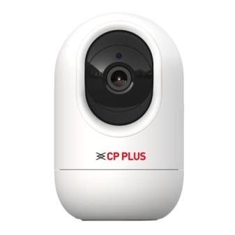 CP PLUS 2 MP Wi-Fi PT Camera.15 Mtr. Full HD Video Camera with 360 Degree with Google and Alexa Assistance, White (CP-E24A) CP PLUS 2 MP Wi-Fi PT Camera.15 Mtr. Full HD Video Camera with 360 Degree with Google and Alexa Assistance, White (CP-E24A)