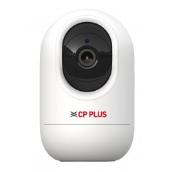 CP PLUS 2 MP Wi-Fi PT Camera.15 Mtr. Full HD Video Camera with 360 Degree with Google and Alexa Assistance, White (CP-E24A)