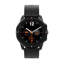 TAGG Kronos II Smartwatch with 1.32" Large Crystal HD Display, 360° Health Suite, Activity Tracker, 24  (Black),Standard
