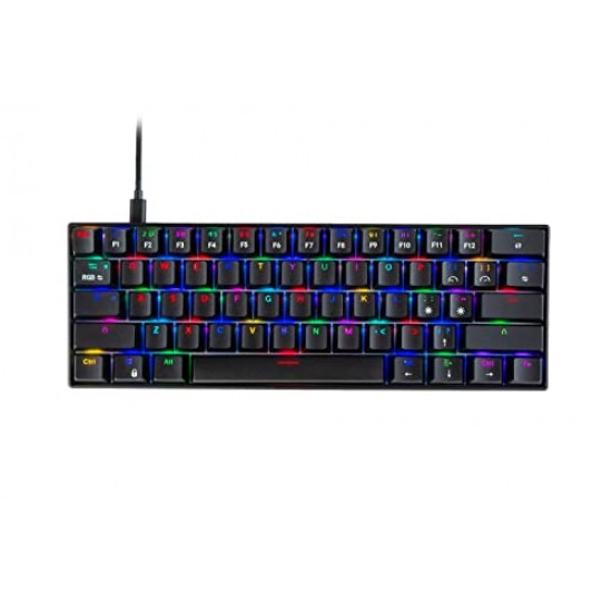 Cosmic Byte CB-GK-21 Themis 61 Key Mechanical Per Key RGB Gaming Keyboard with Outemu Blue Switches and Software (Black, USB-A Connectivity)