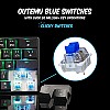 Cosmic Byte CB-GK-21 Themis 61 Key Mechanical Per Key RGB Gaming Keyboard Black