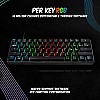 Cosmic Byte CB-GK-21 Themis 61 Key Mechanical Per Key RGB Gaming Keyboard Black