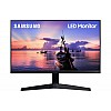 Samsung 24-inch 1920 X 1080 Pixels FHD Monitor, IPS, 75 Hz, Bezel Less Design LF24T350FHWXXL Dark Blue Gray