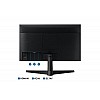 Samsung 24-inch 1920 X 1080 Pixels FHD Monitor, IPS, 75 Hz, Bezel Less Design LF24T350FHWXXL Dark Blue Gray