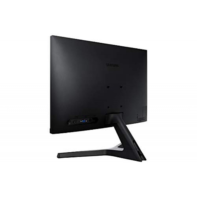 Samsung Ls24R356Fhwxxl 24 Inch (60.4 Cm) IPS, 3 Side Bezel Less Flat Led 1920 X 1080 Pixels Monitor 75 Hz Dark Blue Gray