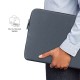 AmazonBasics Laptop Bag Sleeve Case Cover Pouch for 15-inches, 15.6-inches Laptop for Men and Women (Grey)