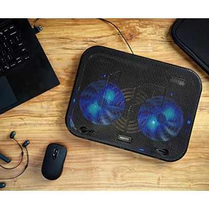 Airtree Laptop Cooling Pad, USB Powered Portable Gaming Laptop Cooler Stand Airtree Laptop Cooling Pad, USB Powered Portable Gaming Laptop Cooler Stand