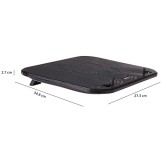 Airtree Laptop Cooling Pad, USB Powered Portable Gaming Laptop Cooler Stand Airtree Laptop Cooling Pad, USB Powered Portable Gaming Laptop Cooler Stand