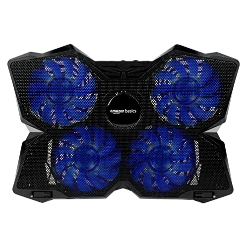 Amazon Basics Laptop Cooling Pad, USB Powered Portable Gaming Laptop Cooler Stand 10 to 17-Inch Laptops Amazon Basics Laptop Cooling Pad, USB Powered Portable Gaming Laptop Cooler Stand 10 to 17-Inch Laptops